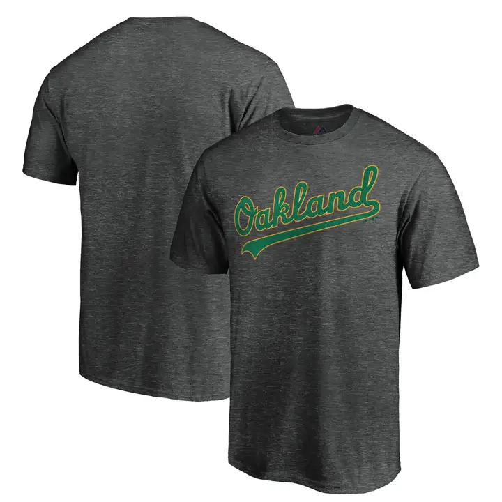 OAKLAND ATHLETICS T-SHIRT M/C - Inscription latérale AST