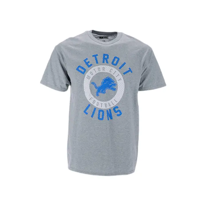 T-SHIRT DE BASE DÉTROIT LIONS A/SS-Succès Étonnant