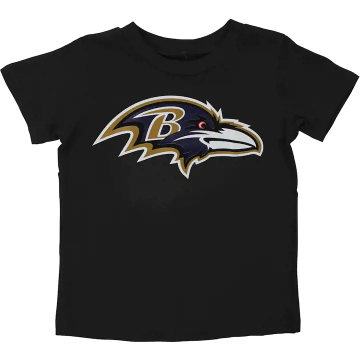 T-SHIRT HOMME BALTIMORE RAVENS NFL AVEC LOGO PRINCIPAL ET ÉPAULE AST
