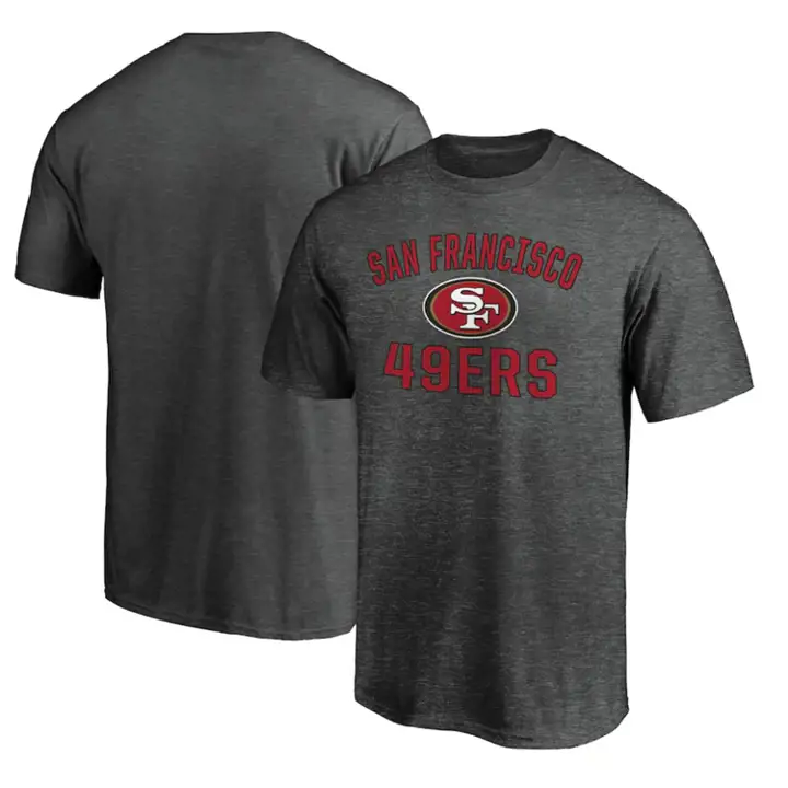 SAN FRANCISCO 49ERS T-SHIRT NFL M/MC – Motif Arc de Triomphe AST neutre