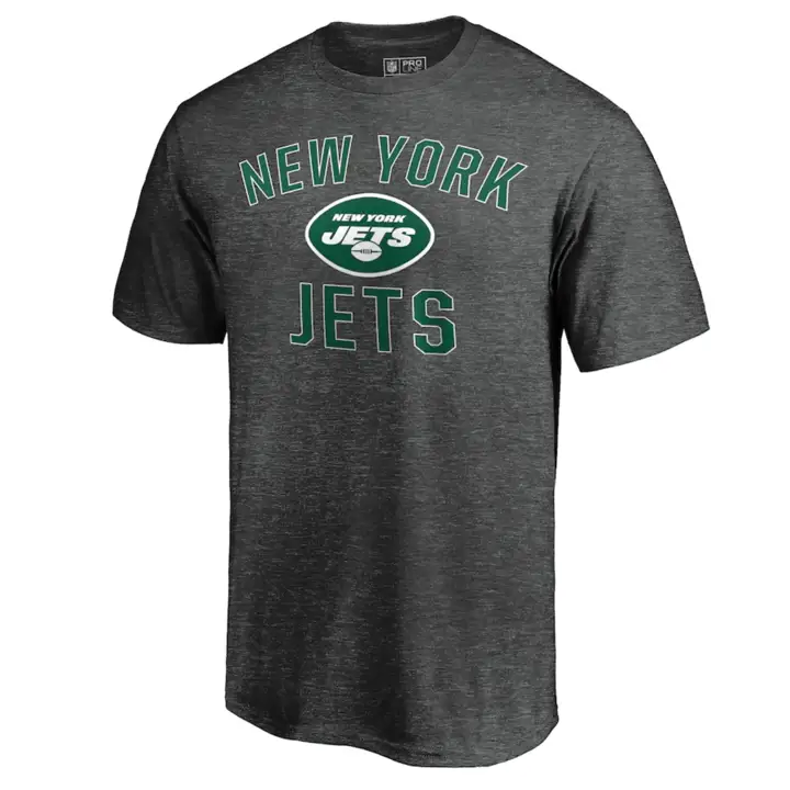 NEW YORK JETS NFL T-SHIRT ML/MC-Victory Arch Neutral Ast