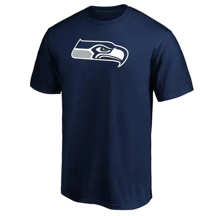 T-SHIRT NFL SEATTLE SEAHAWKS MANCHES COURTES - Logo principal AST