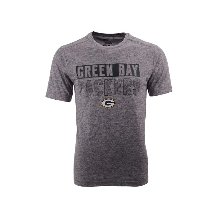 T-SHIRT RAS DU COU SYNTHÉTIQUE VERT AST PACKERS - Dernière chance