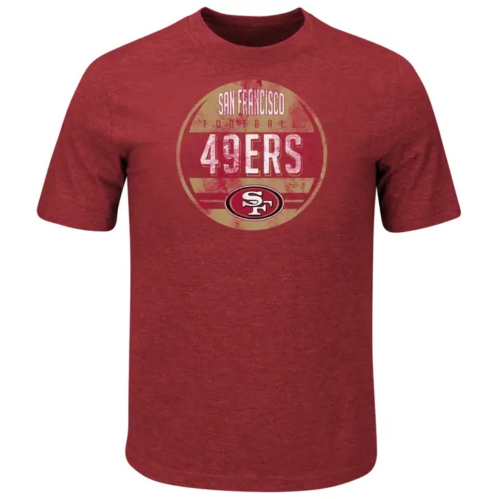 TEE RAS DU COU SAN FRANCISCO 49ERS A/SS - Doux Passe AST