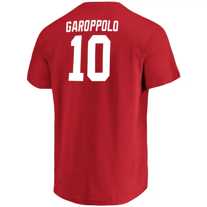 T-shirt basique San Francisco 49ers A/SS – Coordinateur athlétique AST