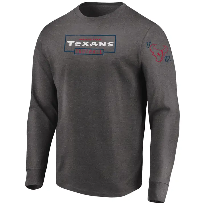 HOUSTON TEXANS A/LS TEE BASIQUE-Retour de coup d'envoi AST