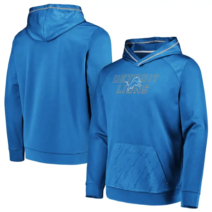 DETROIT LIONS A/LS PULLOVER HOOD-Chandail à capuchon Geo Fuse AST