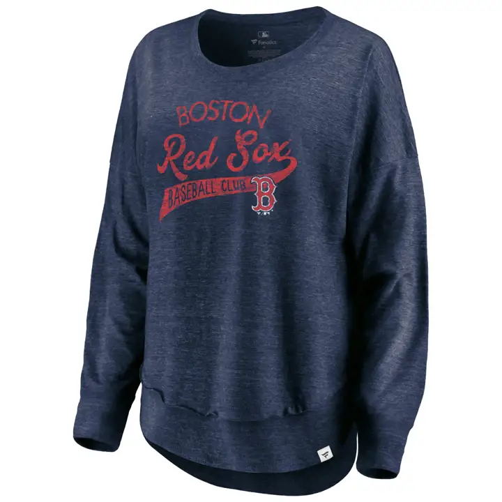 BOSTON RED SOX W/LS ENCOLURE DEGAGEE PULLOVER-Amaze AST