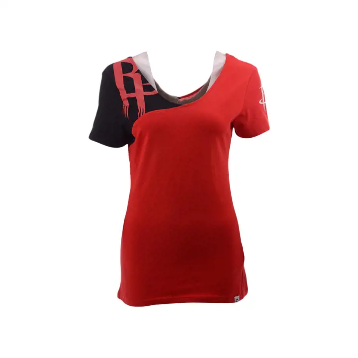 HOUSTON ROCKETS T-SHIRT COL V CROISÉ -T-shirt croisé AST