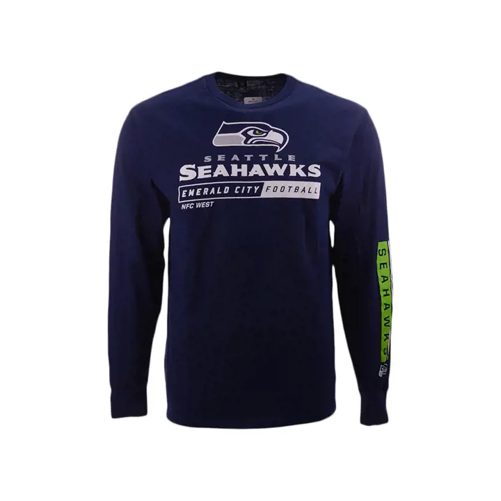 T-SHIRT BASIQUE A/LS SEATTLE SEAHAWKS - Core Classic AST