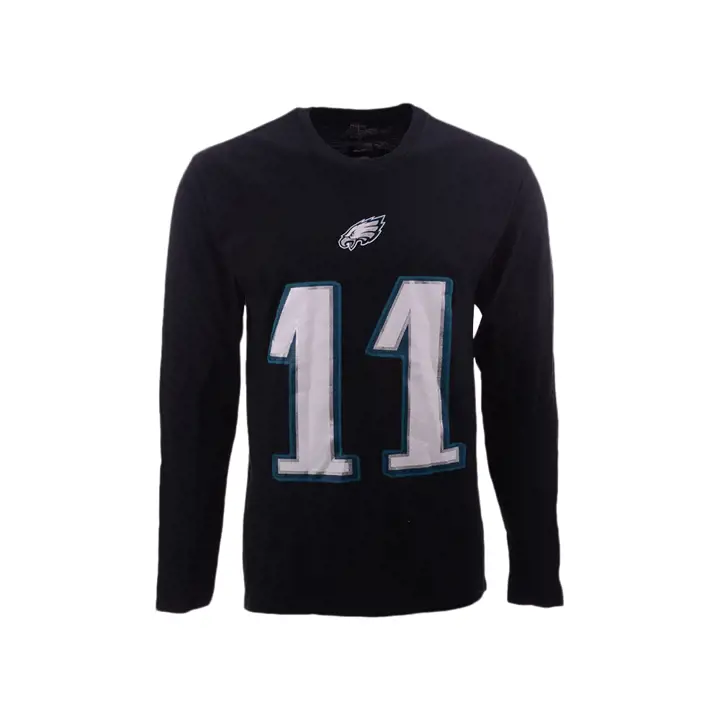 T-SHIRT DE BASE PHILADELPHIA EAGLES A/LS-Receveur éligible AST