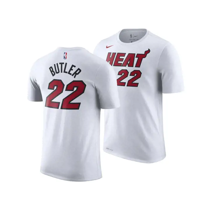 T-SHIRT NBA ASSOCIATION MIAMI HEAT blanc Jimmy Butler