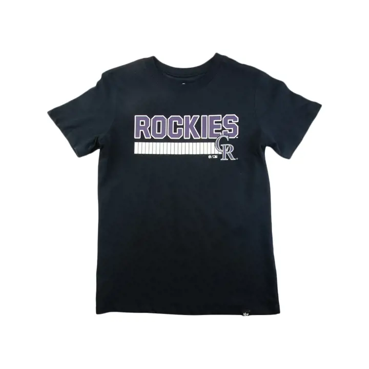 Colorado Rockies MLB Youth Super Rival T-shirt 20 blk