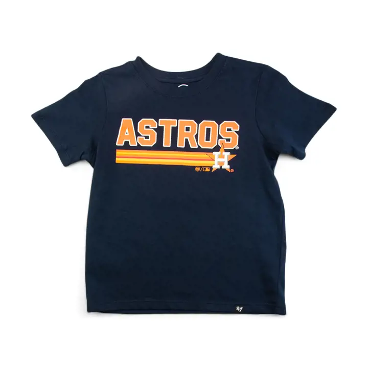 T-shirt Houston Astros MLB Jeunesse Super Rival 20 bleu marine