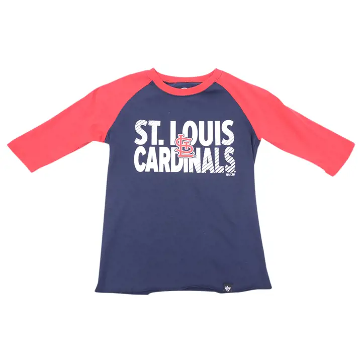 T-shirt baseball enfant St. Louis Cardinals MLB Fast Track Raglan 20 r