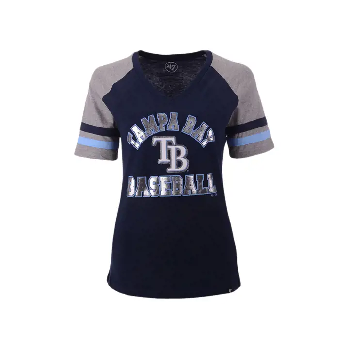 TAMPA BAY RAYS MLB T-shirt Pavillion Femme Local Phrase 20 NAV