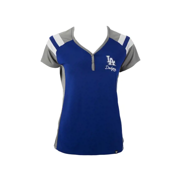 Los Angeles Dodgers MLB Femme Triple Play Henley 20 RBL/GR