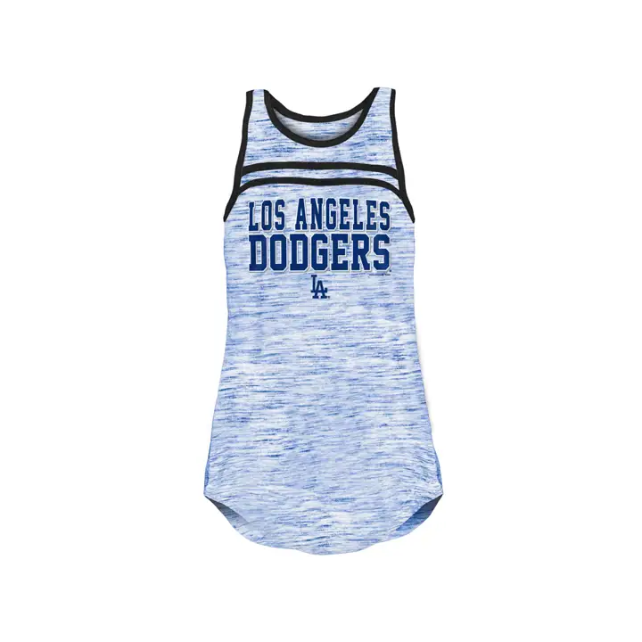 Débardeur Los Angeles Dodgers MLB Space Dye pour femme 20 RBL/BLK