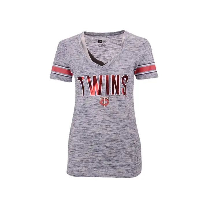T-shirt femme Minnesota Twins MLB Space Dye 20 MARINE