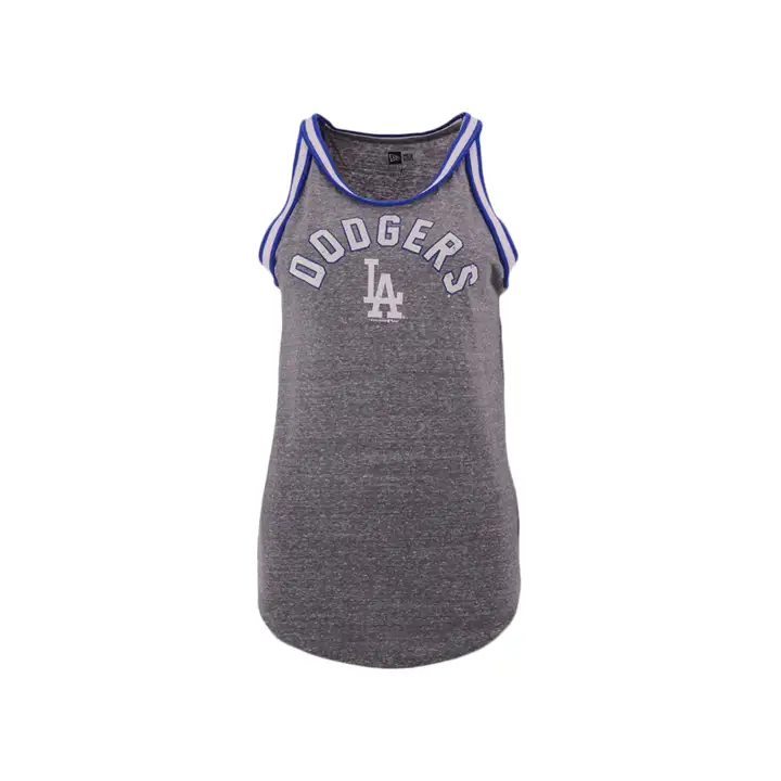 Débardeur Los Angeles Dodgers MLB pour femme avec bordure contrastante 20 H-CHAR