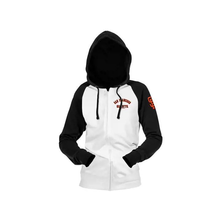 Sweat à capuche zippé contrasté femme MLB San Francisco Giants 20 W