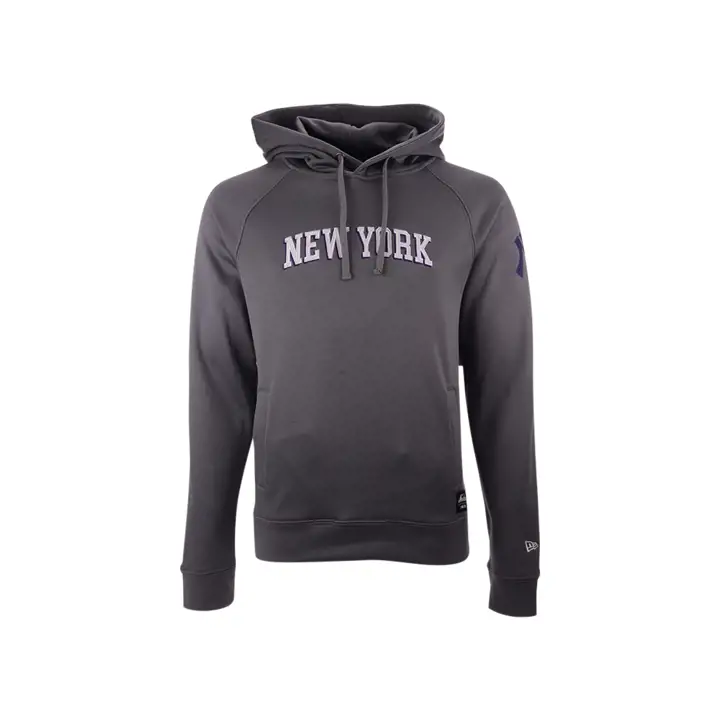New York Yankees MLB Techpoly Hoodie gris