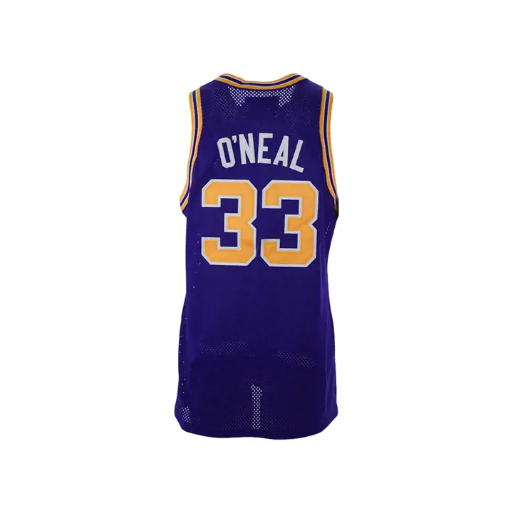 Maillot rétro Shaquille O'Neal LSU NCAA violet