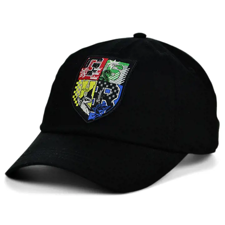 Casquette Harry Potter Poudlard Yth Patch réglable noire