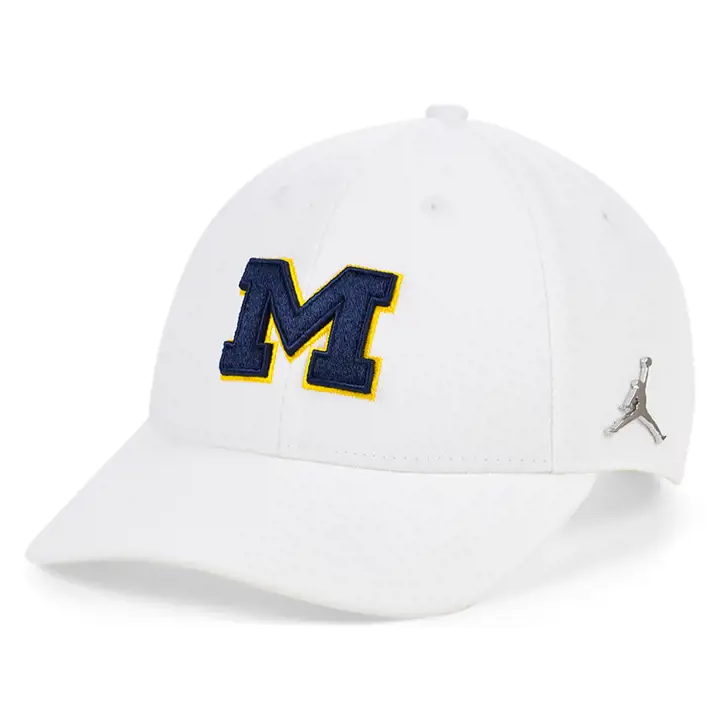 Michigan Wolverines NCAA NK Lingot L91 réglable blanc