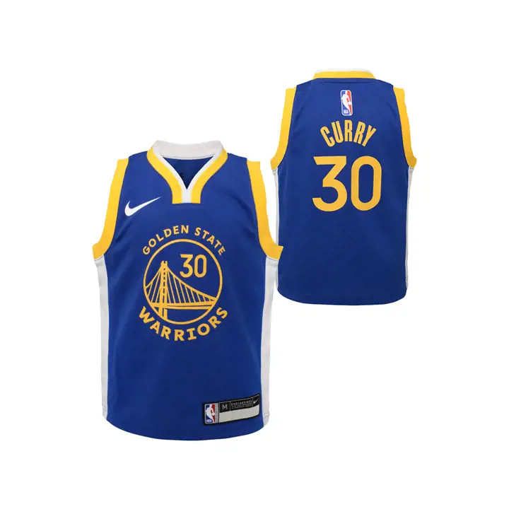 WARRIORS NBA Maillot Réplique Icon pour Bébé Stephen Curry rbl