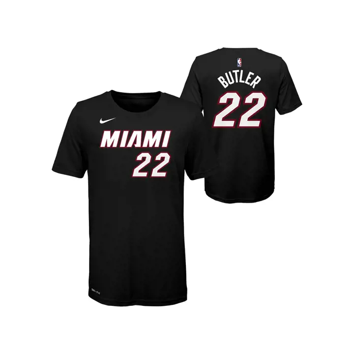 HEAT NBA Youth Icon N&N T-Shirt Jimmy Butler BLK