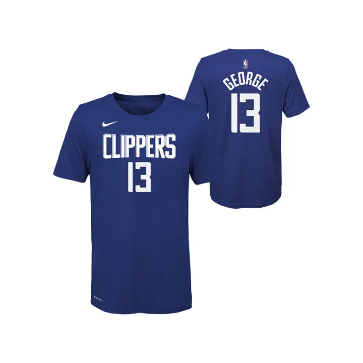 CLIPPERS NBA T-Shirt Enfant Icon N&N Paul George BLEU
