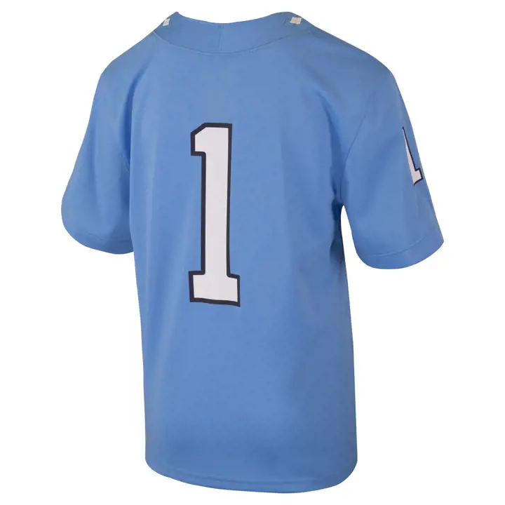 Maillot de match de football américain replica NCAA Youth des North Carolina Tar Heels