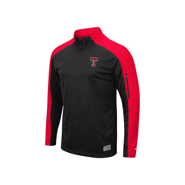Texas Tech Red Raiders NCAA Apu Promo 1/4 Zip 19 blk/red