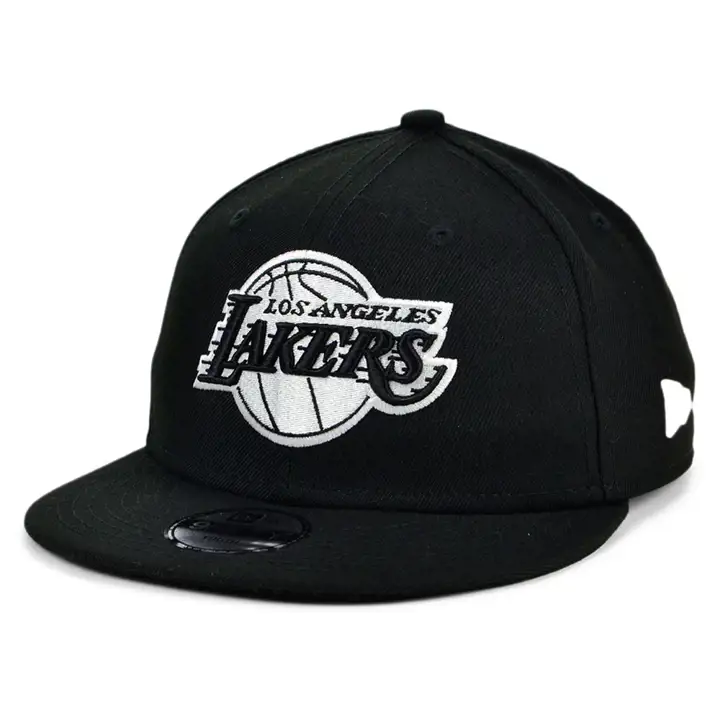 Los Angeles Lakers NBA YTH BLACK WHITE 9FIFTY SNAPBACK BLK/W