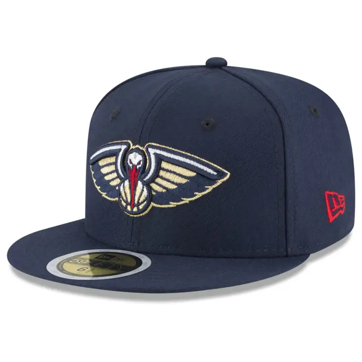 Casquette 59FIFTY NBA YTH Basic 18 des New Orleans Pelicans - Marine