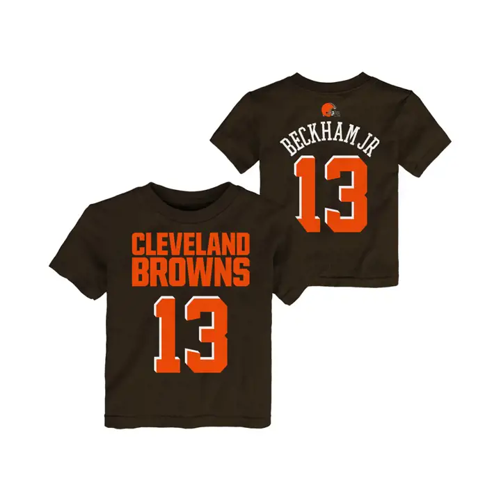 Cleveland Browns NFL Tee-shirt Odell Beck pour tout-petits joueur Mainliner