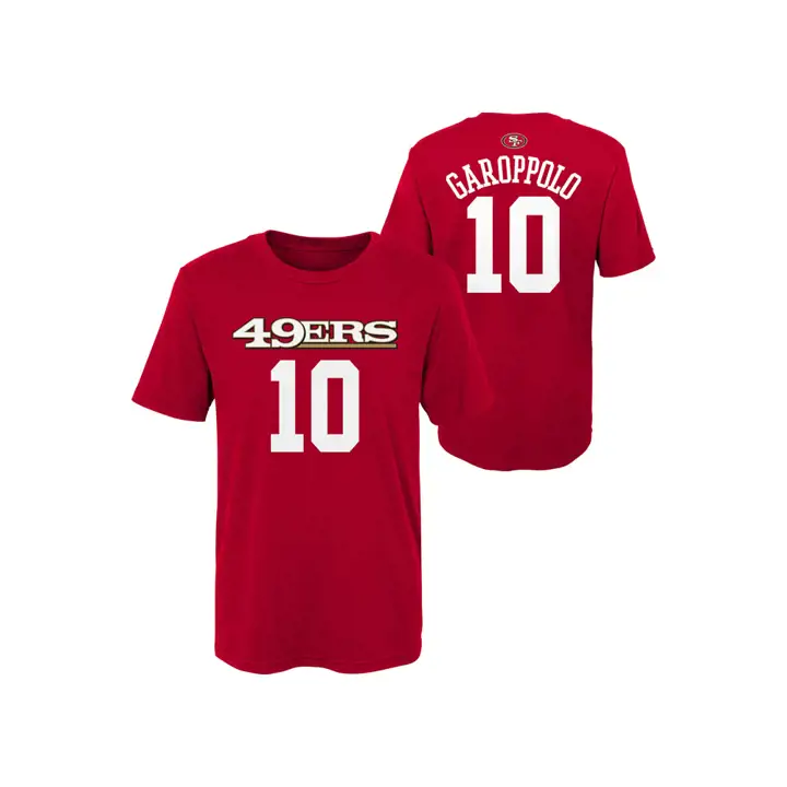 T-shirt Enfant NFL San Francisco 49ers Mainliner Joueur Jimmy G