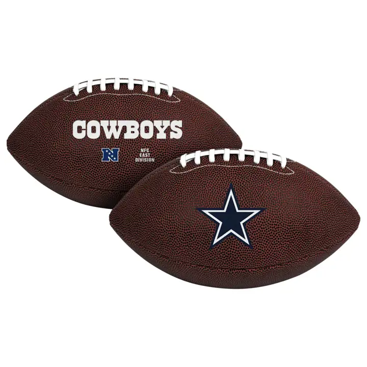 Ballon de football Dallas Cowboys Air-It-Out pour jeune taille enfant marron