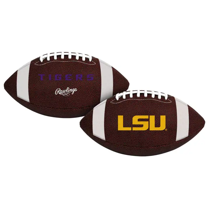 L.S.U. Air-It-Out Ballon de Football Taille Jeune marron