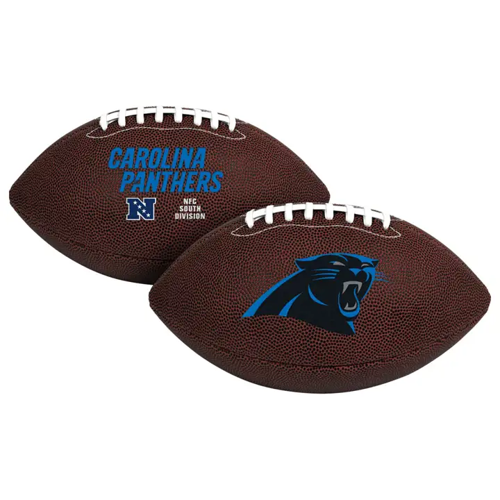 Football américain Carolina Panthers Air-It-Out, taille junior, marron