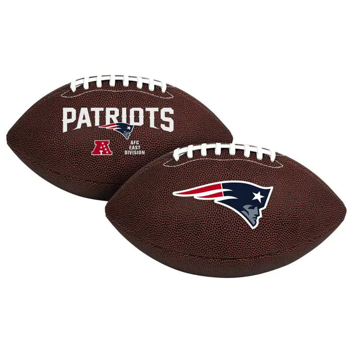 Ballon de football de taille jeune « Air-It-Out » des Patriots de la Nouvelle-Angleterre, marron
