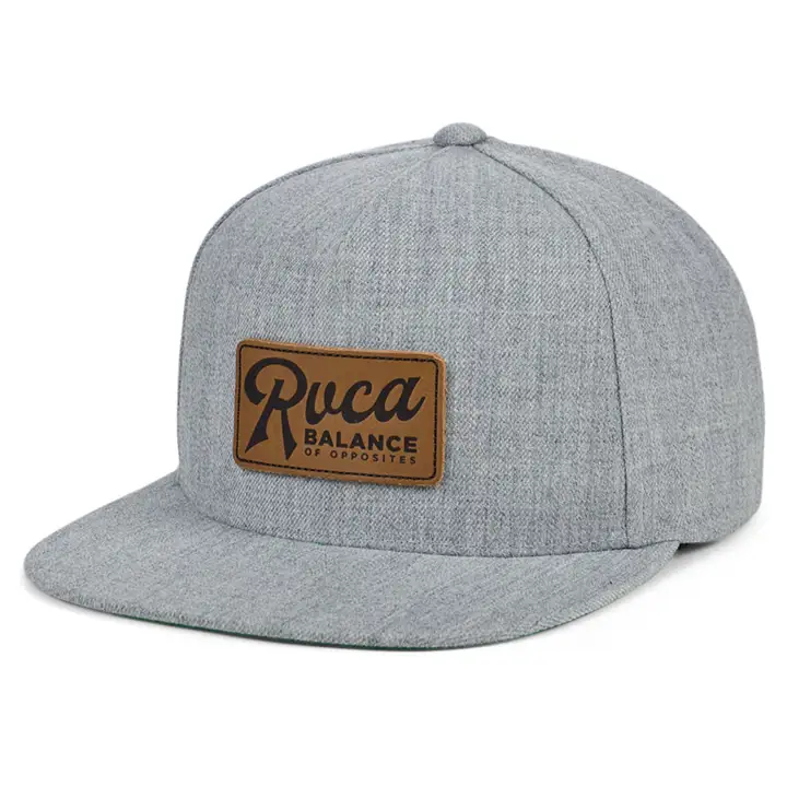 RVCA Strokes Patch Snap H-Gray