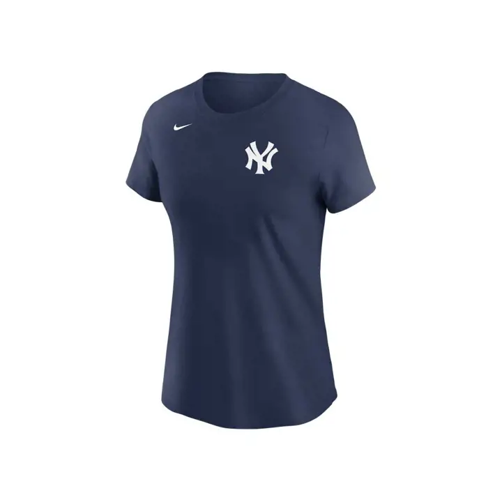 T-Shirt Femme MLB New York Yankees N&N Joueur Marine Judge