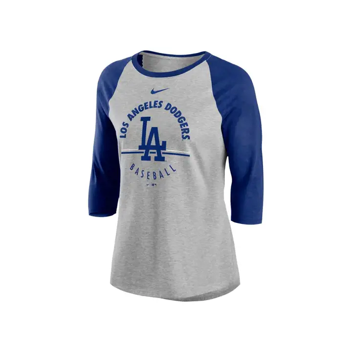 Los Angeles Dodgers MLB Femme Encerclé Tri-Blend Raglan 2