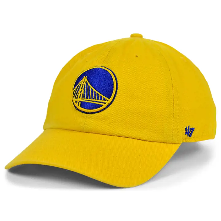 Golden State Warriors NBA Casquette '47 Clean Up Jaune