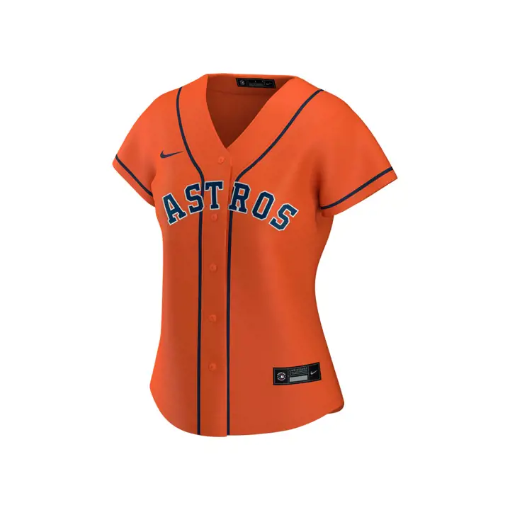 Maillot de réplique officiel ASTROS MLB pour femmes org