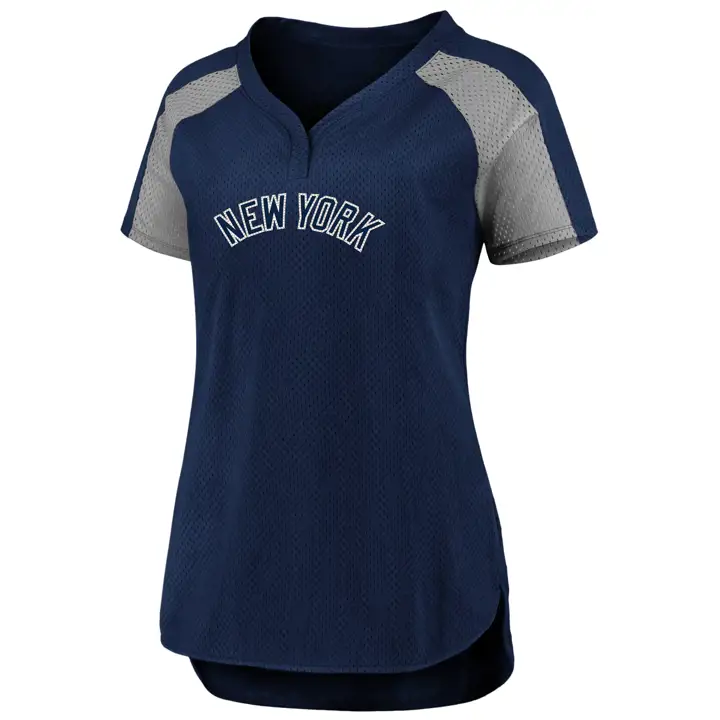 T-Shirt Diva Femme MLB New York Yankees 20 marine/gris