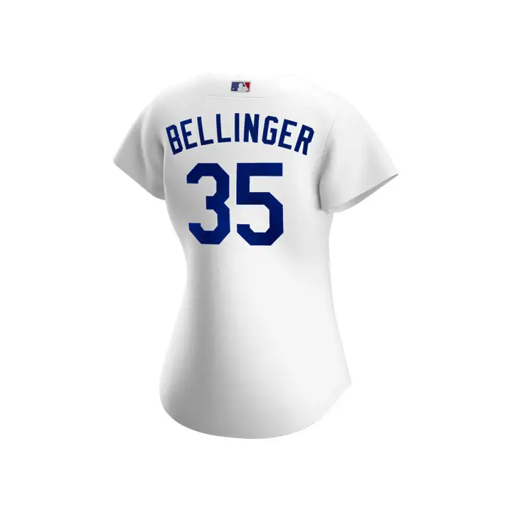 Dodgers MLB Maillot Réplique Officiel de Joueuse pour Femme Cody Bell