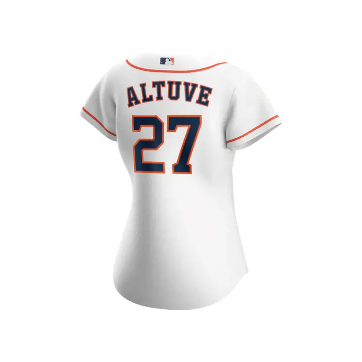 Maillot réplique officiel Astros MLB pour femme - Jose Altuve